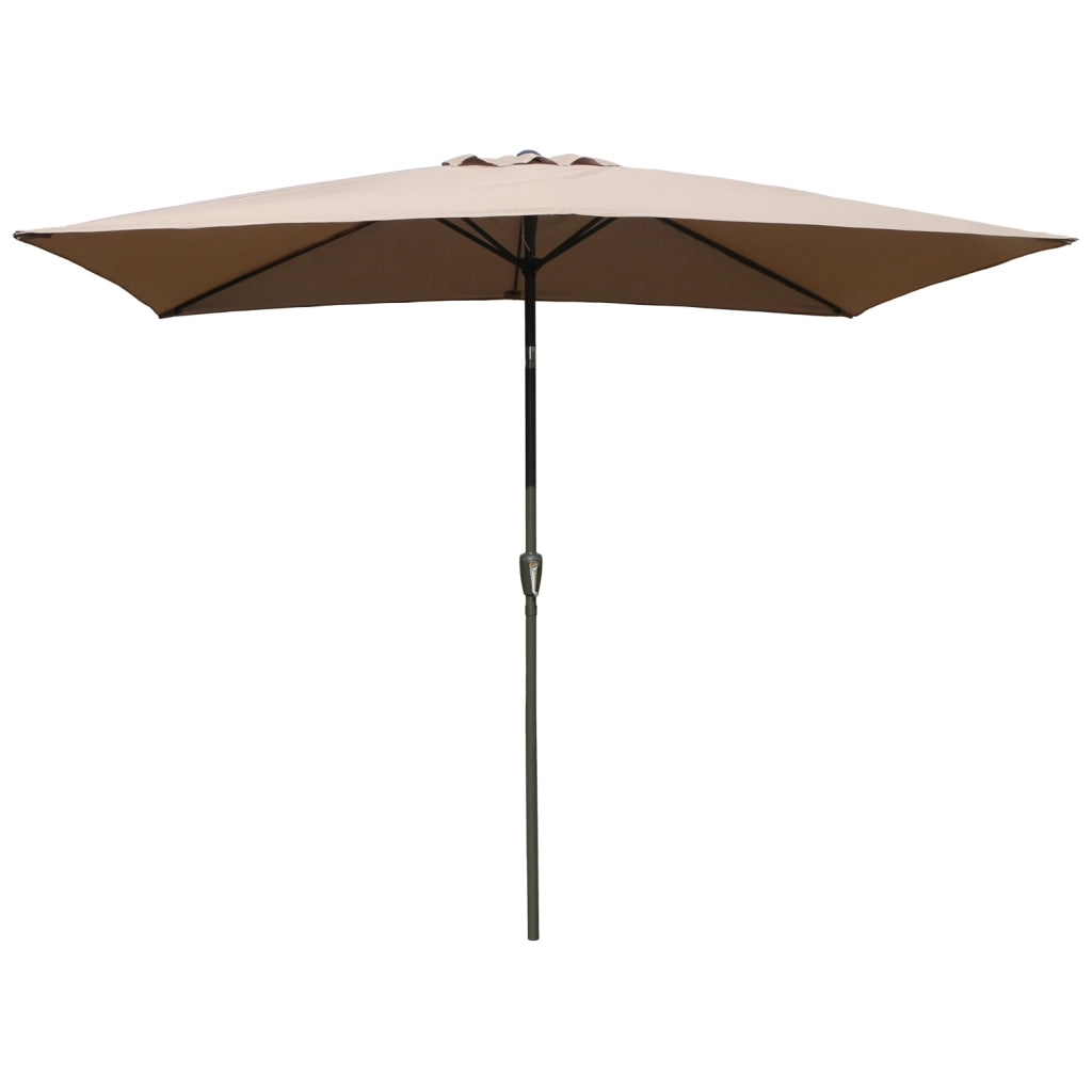Tela per HAPUNAOmbrellone rettangolare dritto 2x3m taupe