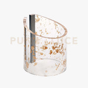 WAVE LAMPADA DA TAVOLO PICCOLA RAME LED 4200°K  24 Volt - 12 W/Mt IN CRISTALLO ACRILICO
