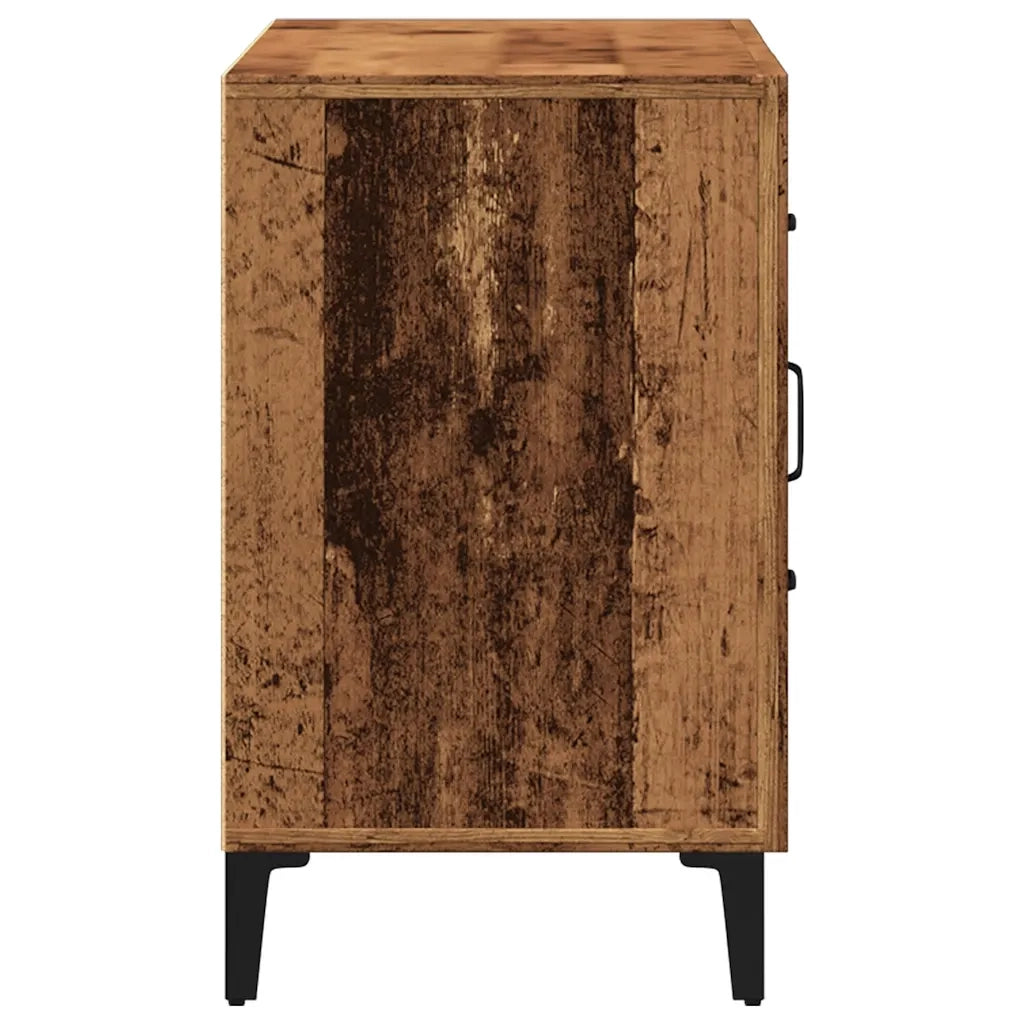 vidaXL Credenza Legno Antico 100x36x60 cm in Legno Multistrato