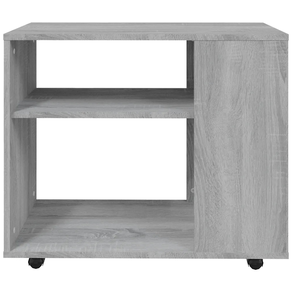 Tavolino da Salotto Grigio Sonoma 70x35x55 cm Legno Multistrato 815106