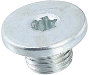 Viti di scarico a olie M14 x 1,5 in lega di alluminio - duraturo - chiusura magnetica di scarico - resistente ai abrasivi - colore argento - presa di scarico