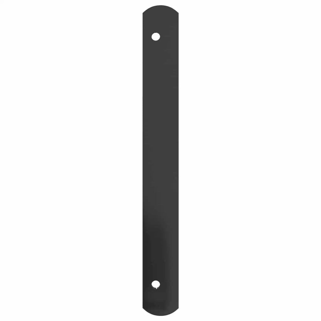 Griglia Finestra 115 x 30 cm Acciaio verniciato a polvere Nero