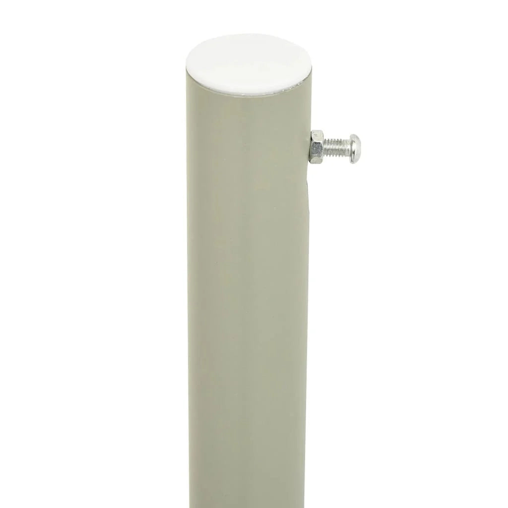 Tenda da sole laterale retrattile/schermo privacy per patio giardino terrazza balcone 180 x 600 cm rosso 02_0007347
