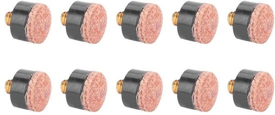 Set di 10 Accessori per Biliardo - 10mm/11mm/12mm/13mm per Snooker e Pool