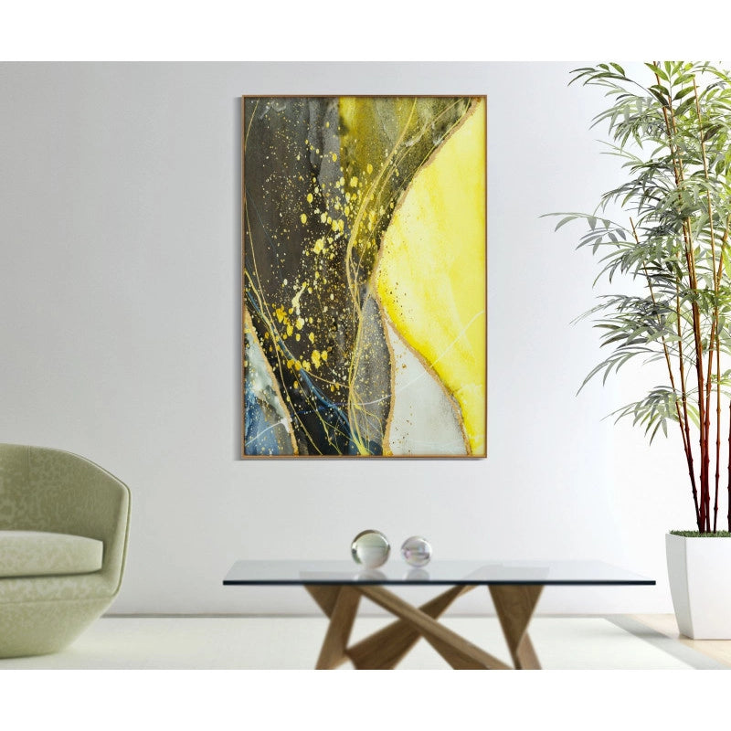 Pannello Vetro Con Cornice Sunny cm 80x3,5x120