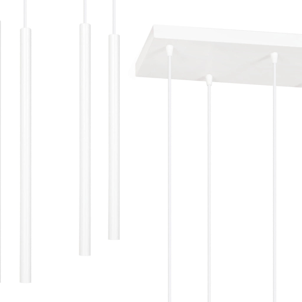 Lampadario Emibig Selter 6 Bianco metallo 6xG9 IP20
