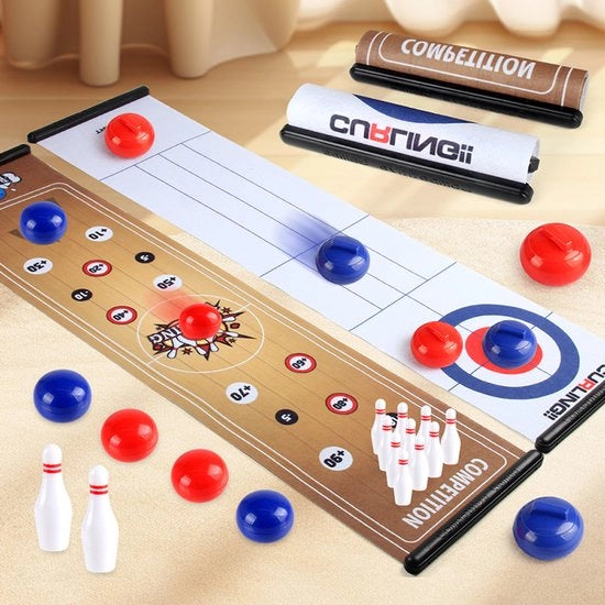 Giocattoli per bambini Volo Casual Curling Attività sportive Indoor Giochi interattivi per tavolo per bambini