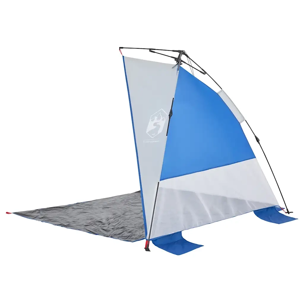 Tenda da Spiaggia Azzurro Rilascio Rapido Impermeabile