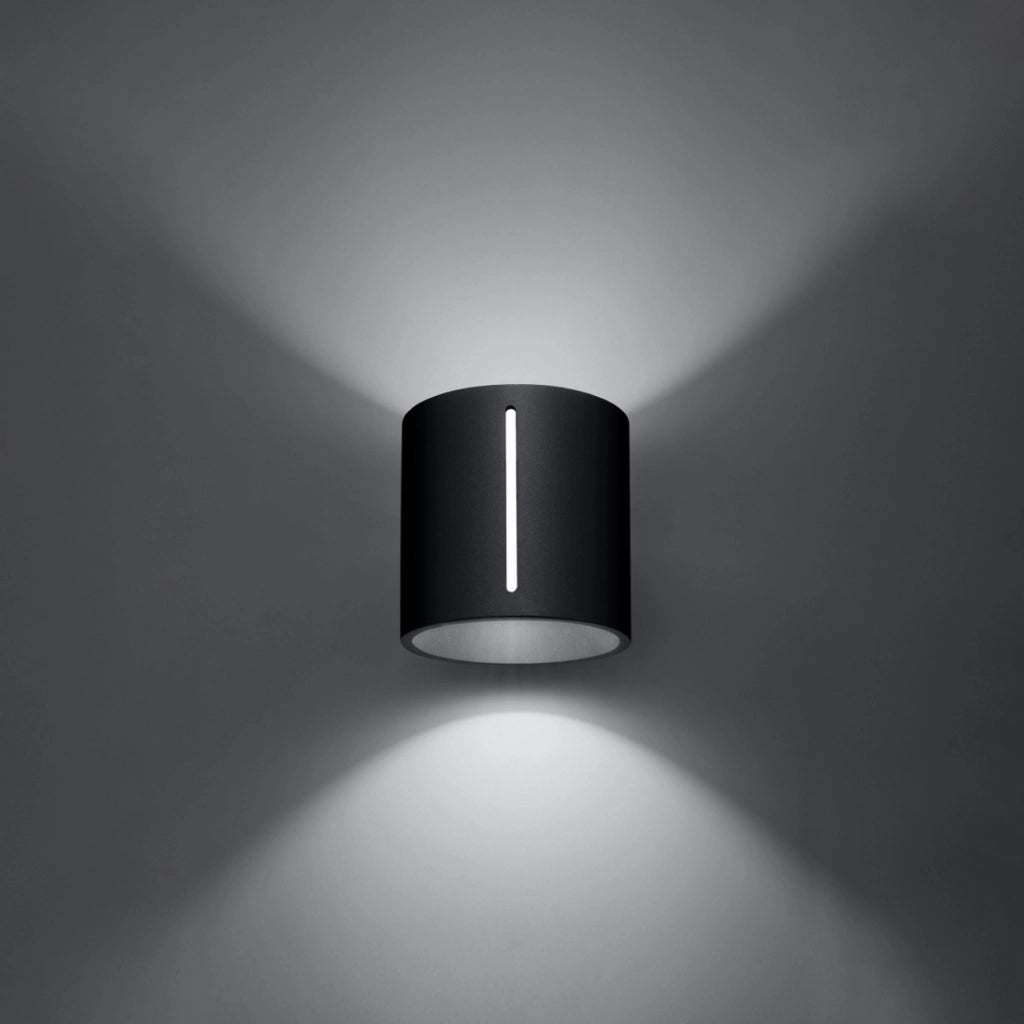 Applique RAMONA nera alluminio G9 Pure Lume PU.0353