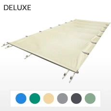 Copertura barre 4 stagioni DELUXE 580gmq - piscina RETTANGOLARE 10x5m