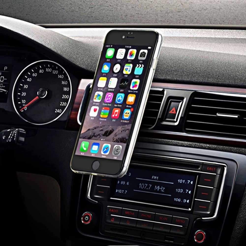 Trade Shop - Supporto Porta Cellulare Auto Magnetico Universale Magnete Calamita Smartphone -