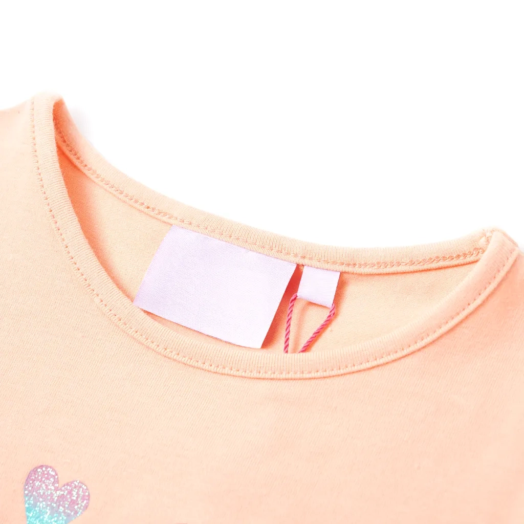 Maglietta da Bambino Arancione Chiaro 128cod mxl 133541