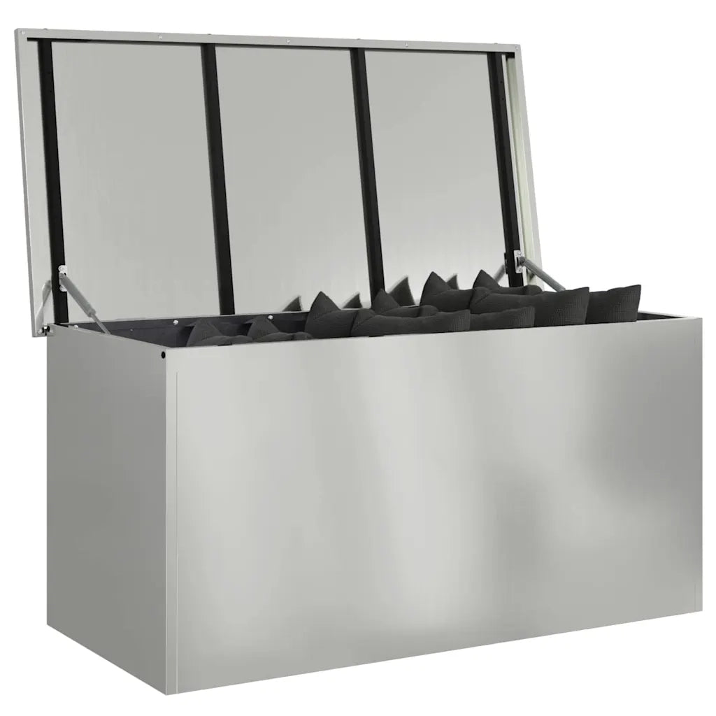 Scatola di Stoccaggio Esterno Argento 100 x 50,5 x 50 cm CFW8412023