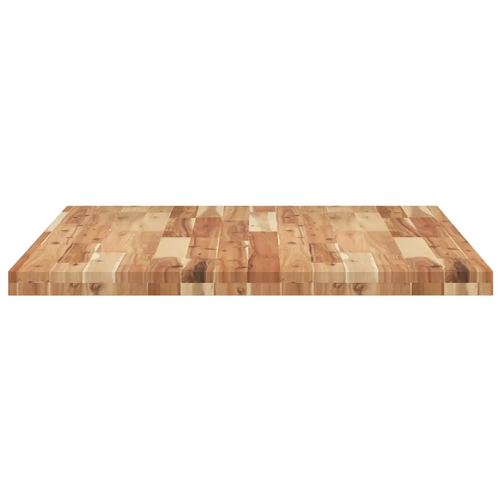 vidaXL Piano Scrivania a Olio 100x80x4 cm Legno Massello Acacia