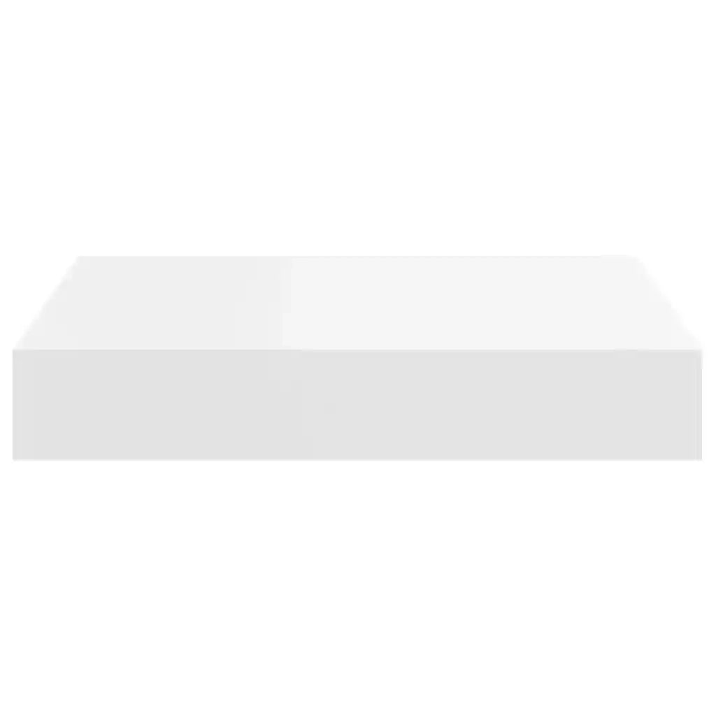 Scaffali a Parete 4 pz Bianco 23x23,5x3,8 cm in MDF cod mxl 33516