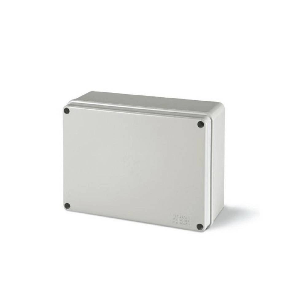 Trade Shop - Cassetta Scatole Derivazione Stagne Pareti Lisce Coperchio Viti Ip56 190x140x70mm -