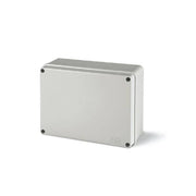 Trade Shop - Cassetta Scatole Derivazione Stagne Pareti Lisce Coperchio Viti Ip56 190x140x70mm -