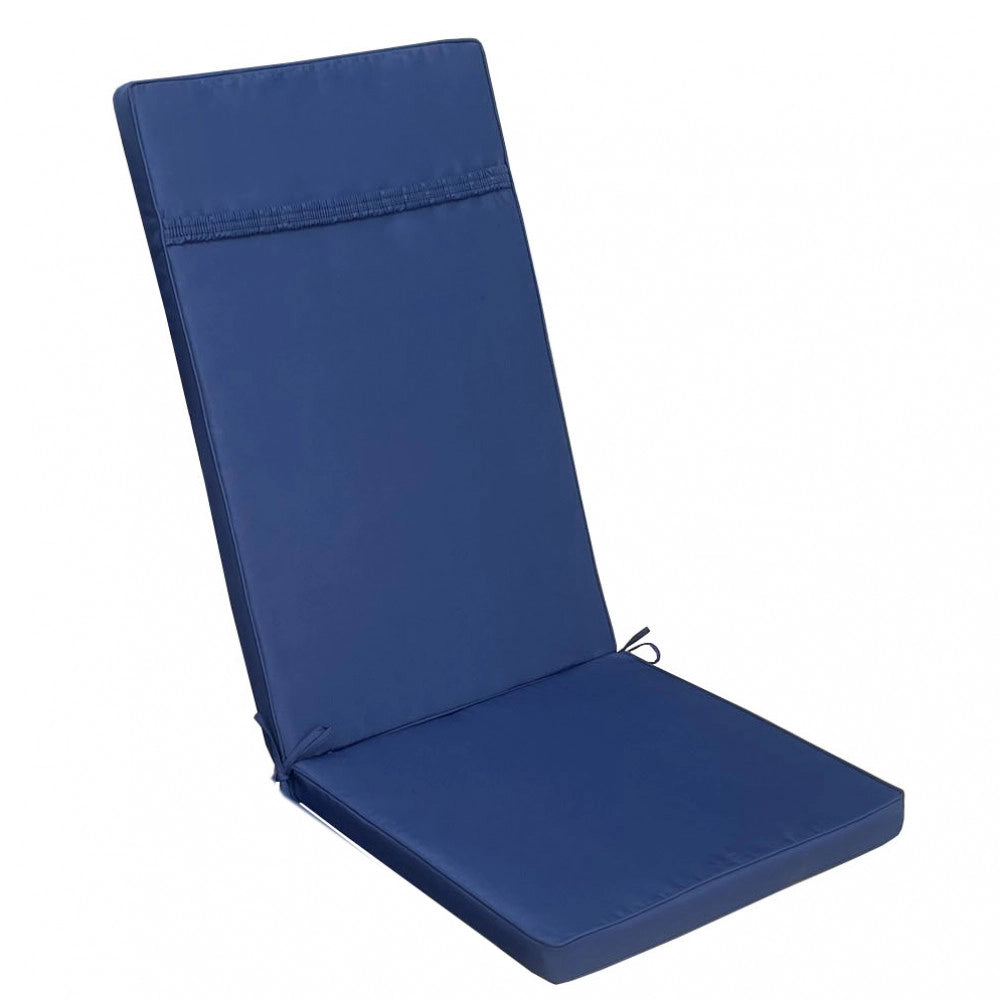 CUSCINO REAL ALTO BLU SCURO