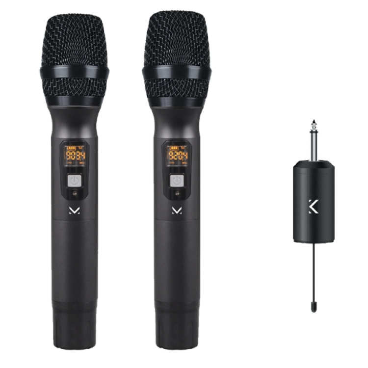 Majestic coppia microfoni wireless uhf - 115720BK