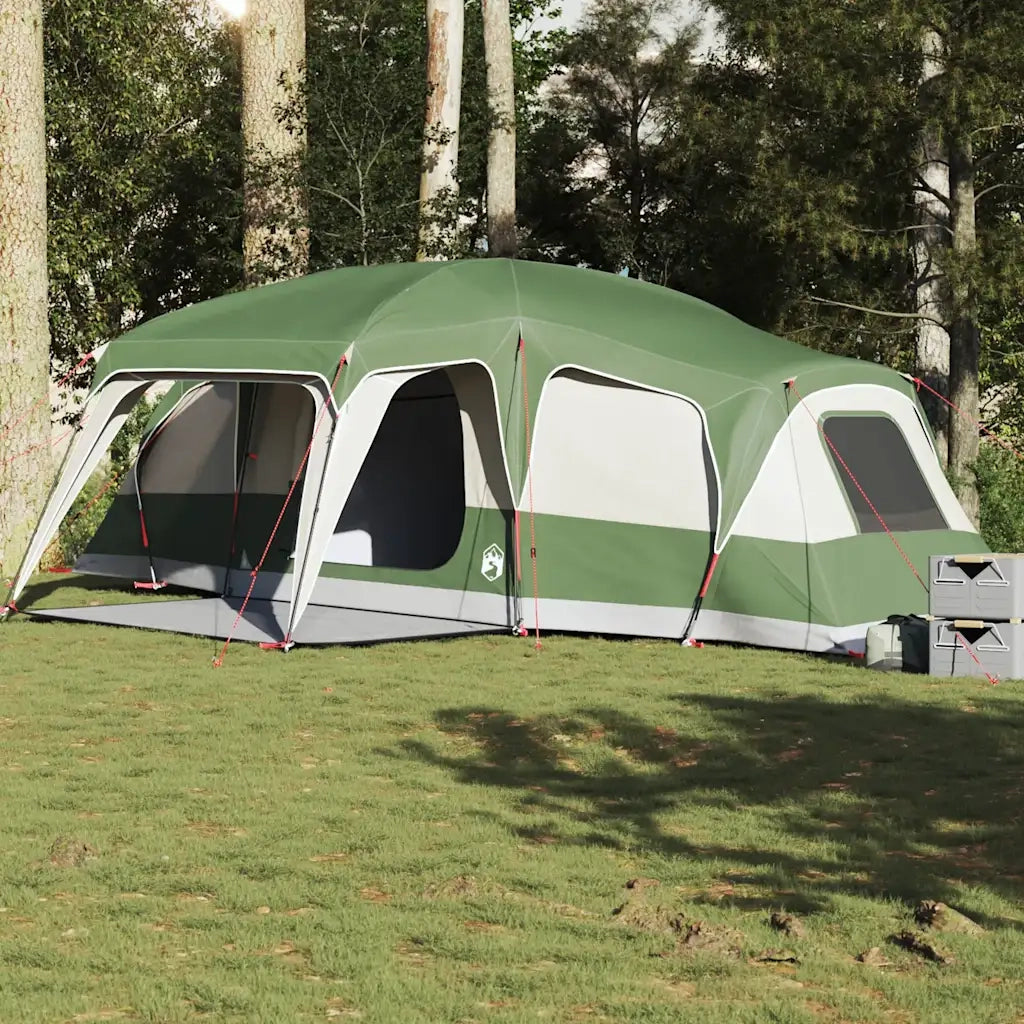 Tenda da Campeggio con Portico a Cupola 9 Persone Impermeabile 4009584