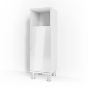 Mobiletto bagno Fynn Bianco lucido 30 x 95 cm Vicco