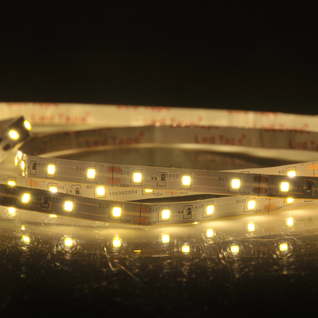 Striscia LED 12V 5m IP20 3300K luce calda 1000lm 10W Polux