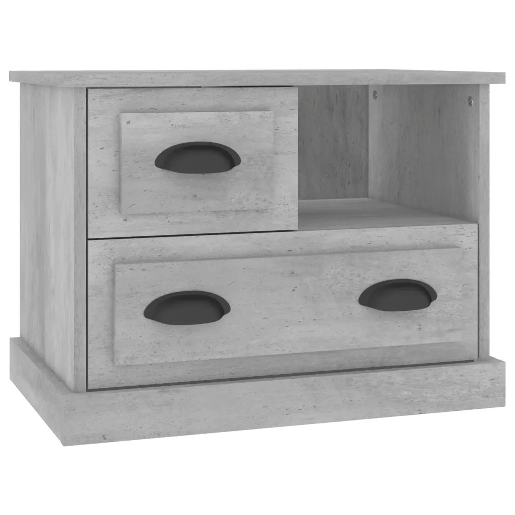 Comodino Grigio Cemento 60x39x45 cmcod mxl 129951