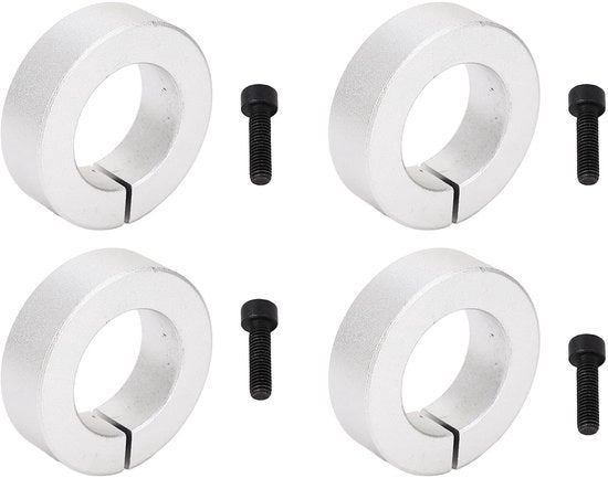 Fascia di supporto 25 mm - Gola di giunzione - Lega di alluminio - Anello di fissaggio - Montaggio - Posizionamento