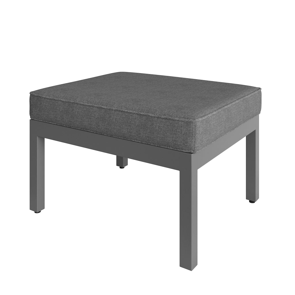 Set Salotto da Giardino 7-8 Posti ¨C MINIMAL ¨C Polyrattan, Metallo, per Balcone e Terrazza