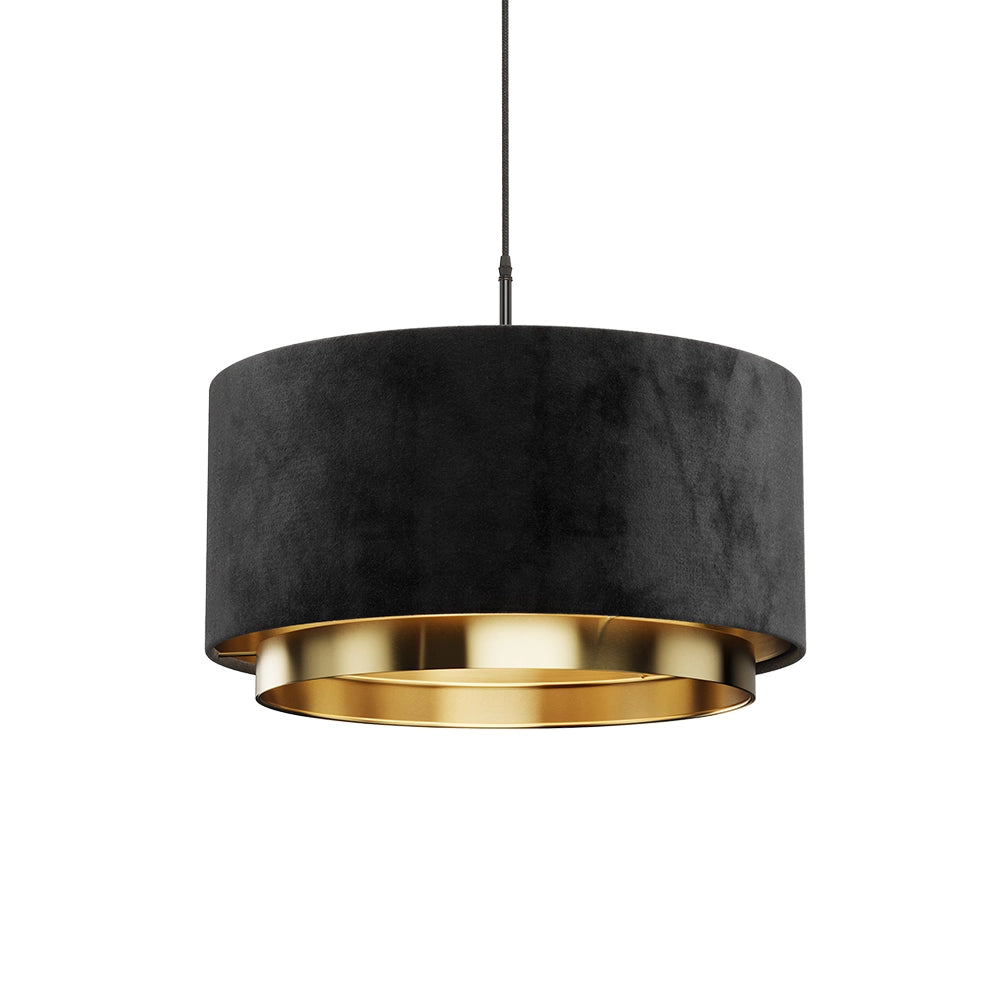 Vicco lampadario a sospensione Nero 45 x 25.7 cm