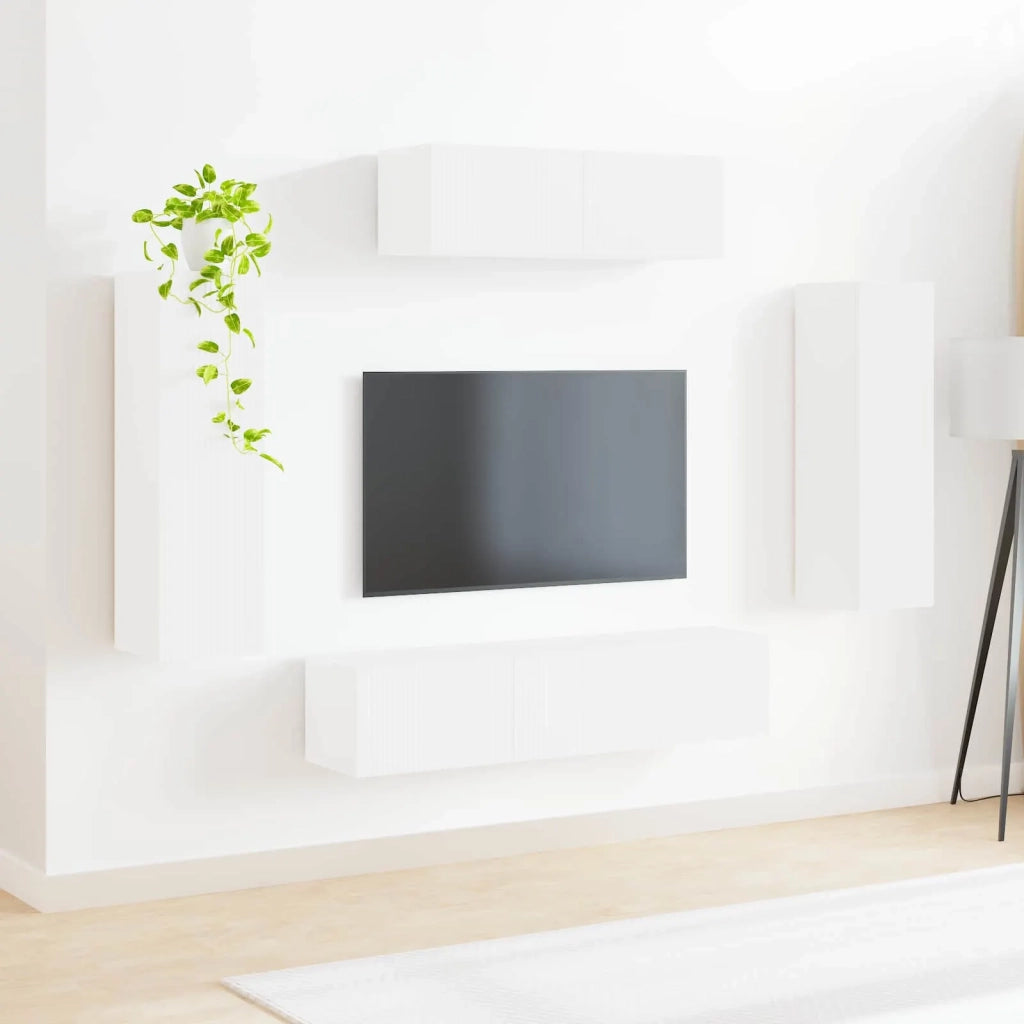 Mobile TV 5 pcs Bianco 3409168