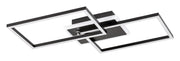 Plafoniera LED Rabalux Athelstan 40W nero opaco 50cm