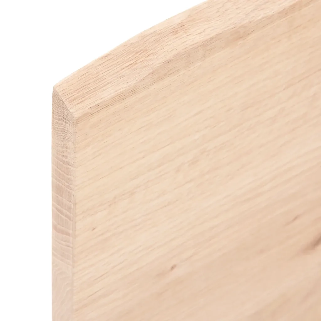 Piano Bagno 60x60x2 cm in Legno Massello Non Trattato CFW7823363