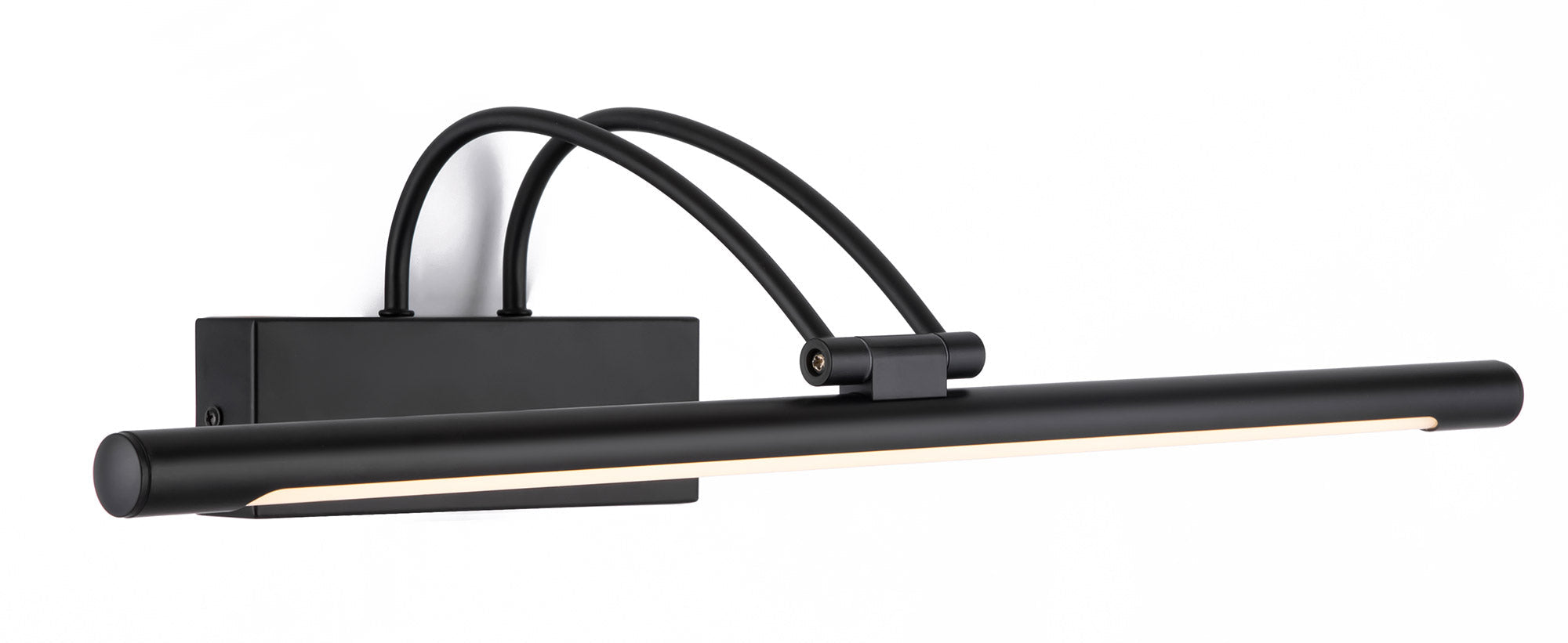 Lampada da parete per quadri Mirror in Metallo Finelli Nero