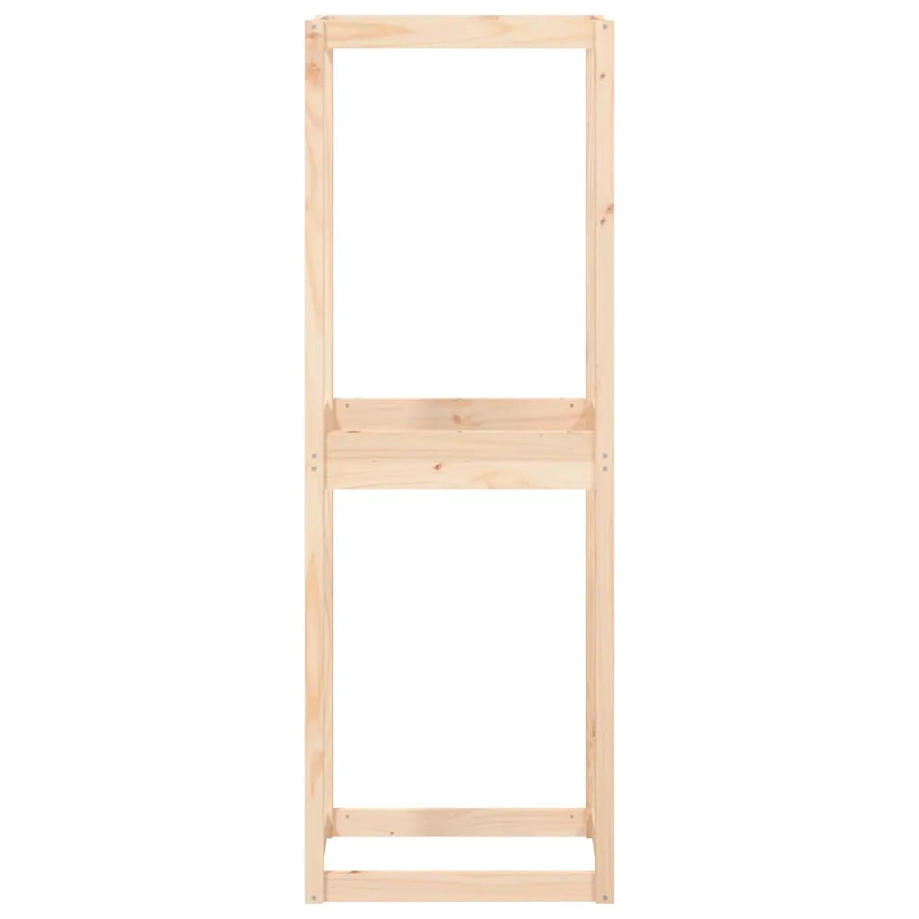 Portapneumatici 63x40x180 cm in Legno Massello di Pino CFW5183517