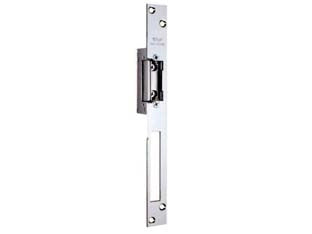 INCONTRO ELETTRICO SIMMETRICO REVERSIBILE CON FERMO 7755.20  cm.25 acciaio ottonato lucido (7755.2046)    VIRO