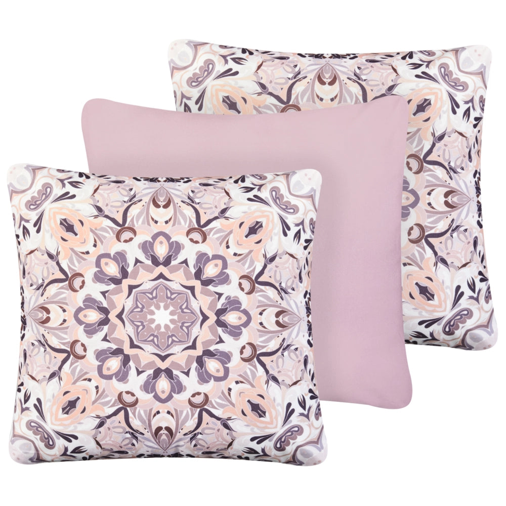Set di 3 cuscini da esterno in poliestere multicolore Accessorio da giardino