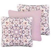 Set di 3 cuscini da esterno in poliestere multicolore Accessorio da giardino