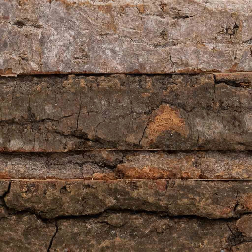 Cesto in legno con manici marroni 20x20x10h