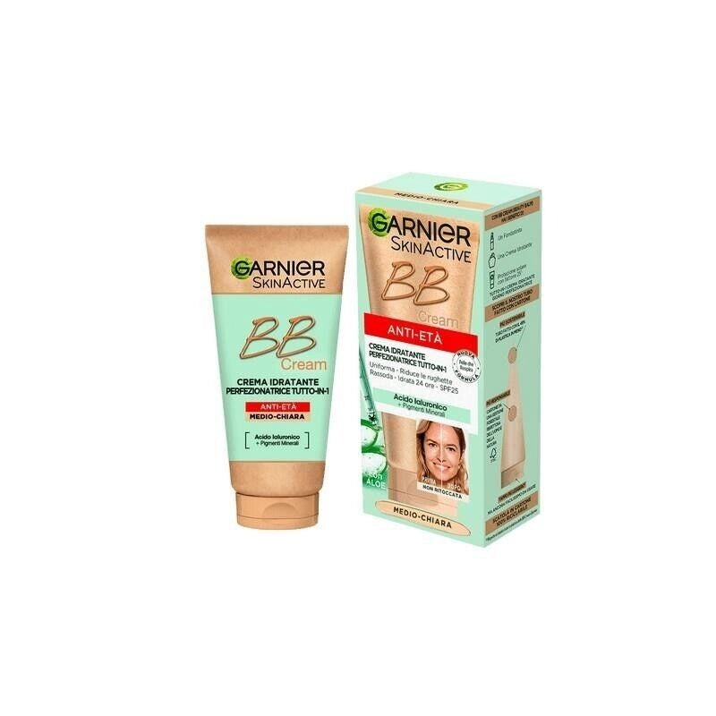 GARNIER SKIN ACTIVE BB CREAM ALL' ALOE VERA ANTI ETÀ 50 ML COLORE CHIARA