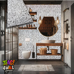 mq TAAC! 4WALL pacco da 5,76mq (4 pannelli) rivestimento a parete SPC Click 5x600x2400mm TITAN