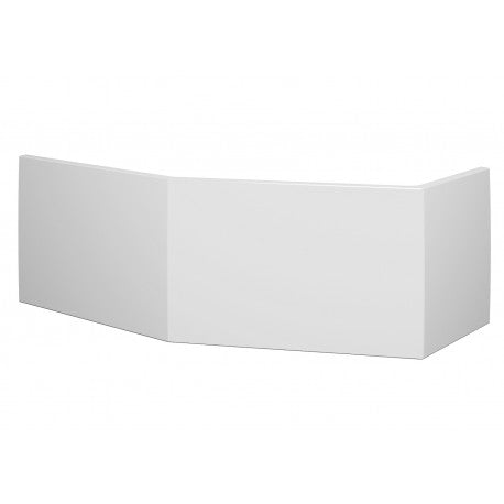 RIHO Vasca da Bagno Angolare Sinistra in Acrilico GETA 170x90 cm con Maniglia Integrata