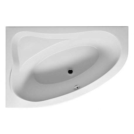 RIHO Vasca da bagno in acrilico con angolo destro ARYL 140x90 cm
