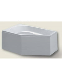 Vasca da bagno in acrilico RIHO con angolo destro YUKON 160x90 cm