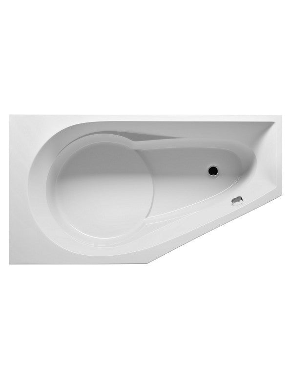Vasca da bagno in acrilico RIHO con angolo destro YUKON 160x90 cm