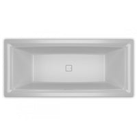 RIHO FALL STILL SQUARE 170x75 cm vasca da bagno in acrilico con cascata