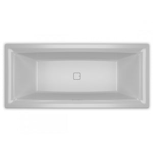 RIHO FALL STILL SQUARE 170x75 cm vasca da bagno in acrilico con cascata