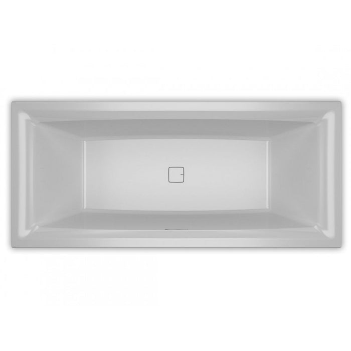 RIHO FALL STILL SQUARE Vasca da bagno in acrilico 180x80 cm con cascata