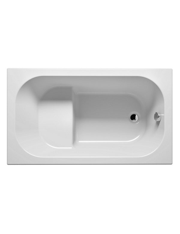 Vasca da bagno in acrilico RIHO KELY-PETIT 120x70 cm