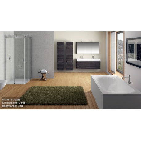 Vasca da bagno RIHO in acrilico con angolo sinistro LIMA 180x80 cm